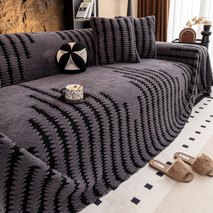 🛋️zľava 50% 🎉 Mäkký, protišmykový plyšový poťah na pohovku🍂【180*130 cm】