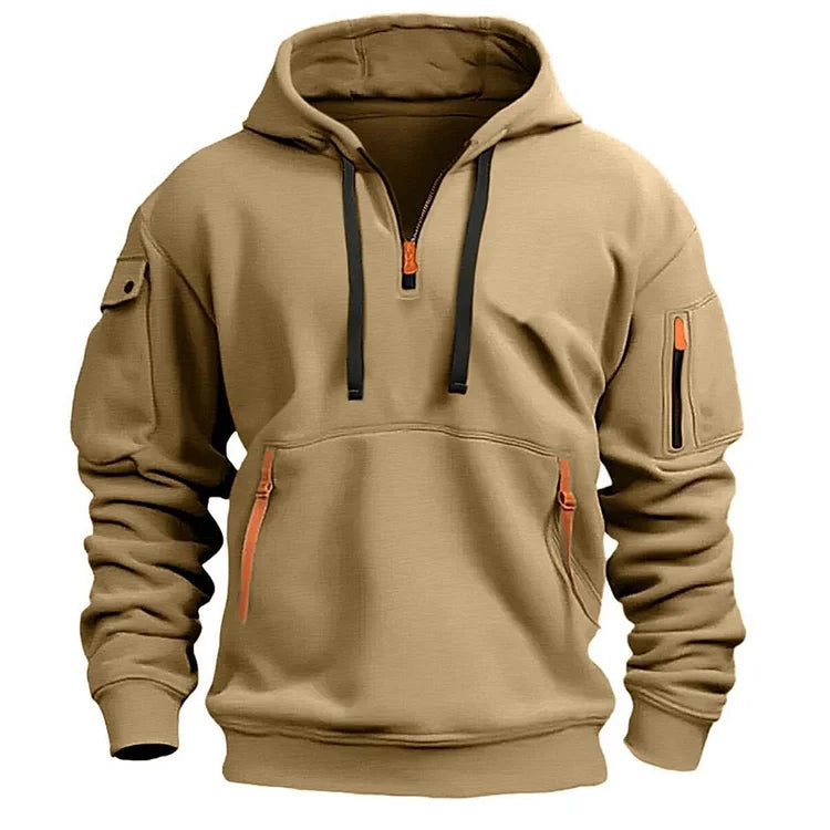 💥【50% zniżki🔥】【S-5XL】✨⛄Nowa zimna męska ciepła kurtka z kapturem, styl codzienny