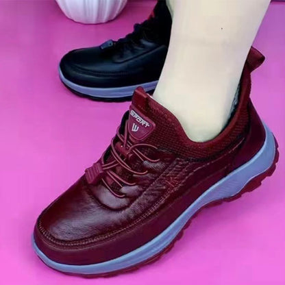 🌈【30%OFF】⛄【35-41】Noi pantofi sport de damă, cu talpă moale, confortabili, din piele naturală, de toamnă și iarnă