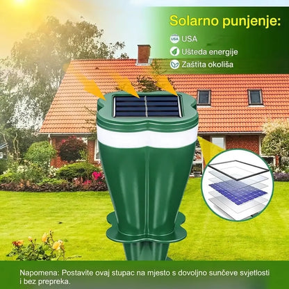 ☘️Proizvod na akciji - 50% popusta ☘️ Solarni i vodootporni repelent za životinje