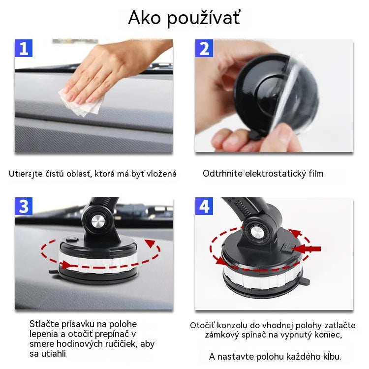 🚗🔥【Zľava 50%】2026 Praktický a prenosný držiak na telefón do auta, maximálna nosnosť 5 kg!