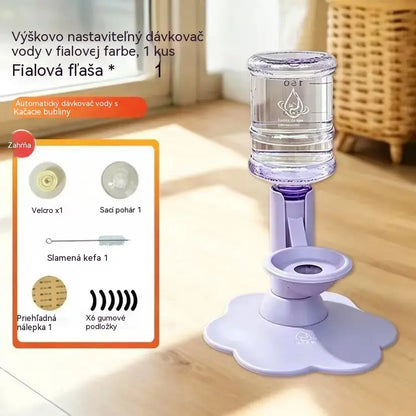 🐾 Automatický dávkovač vody pre domáce zvieratá – samonapĺňanie pomocou gravitácie; miska na vodu pre psov a mačky