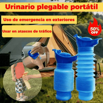 🔥【Compra 1, llévate 1 gratis】Urinario plegable portátil para hombres, mujeres, niños y ancianos - Urinarios reutilizables