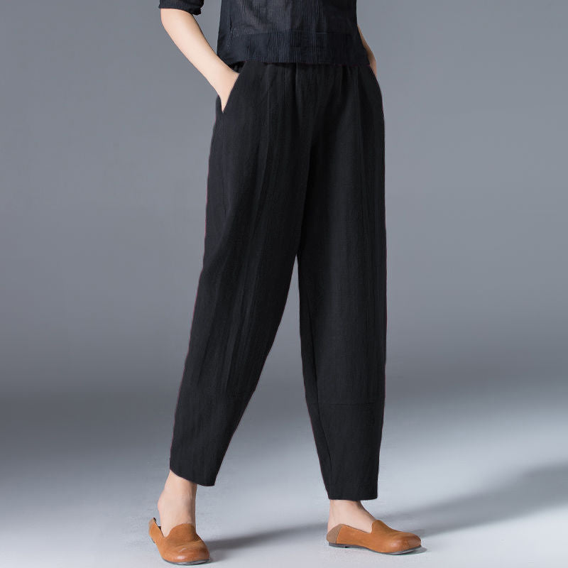💥🔥【S-5XL】✨💕 Nowe damskie codzienne spodnie krótkie o wysokiej talii z czystej bawełny