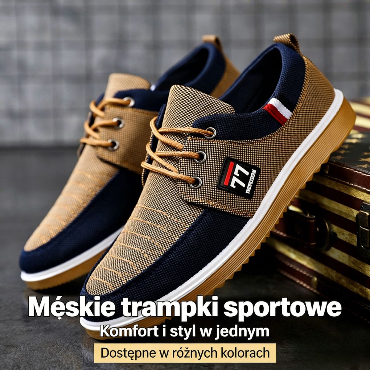 🔥HOT SALE🔥【39-44】2026 Casual oddychające buty z płótna dla mężczyzn