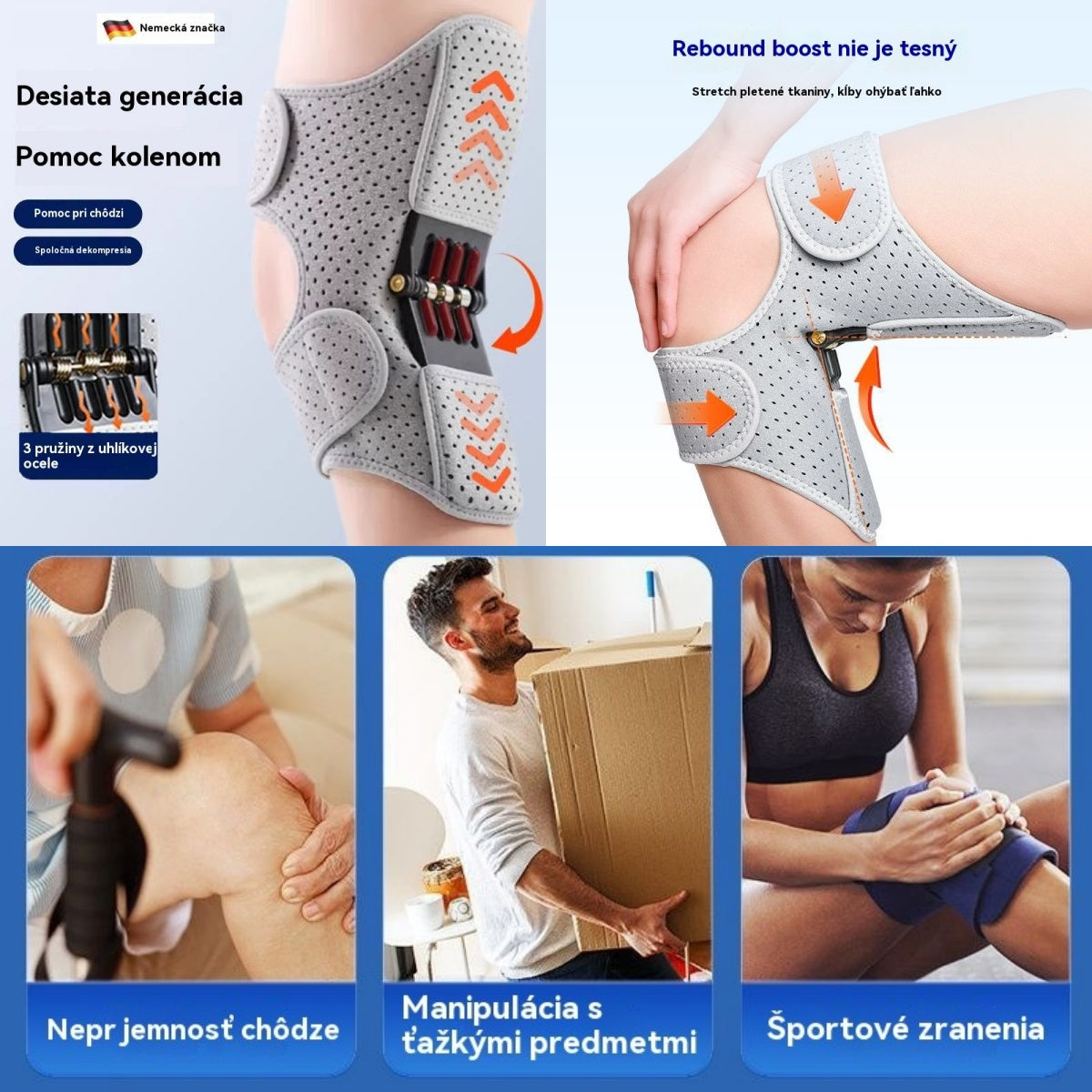 50% OFF🔥Kúpte 1 a získajte 1 zadarmo🔥Kolenná ortéza pre seniorov, chráňte si kolená.