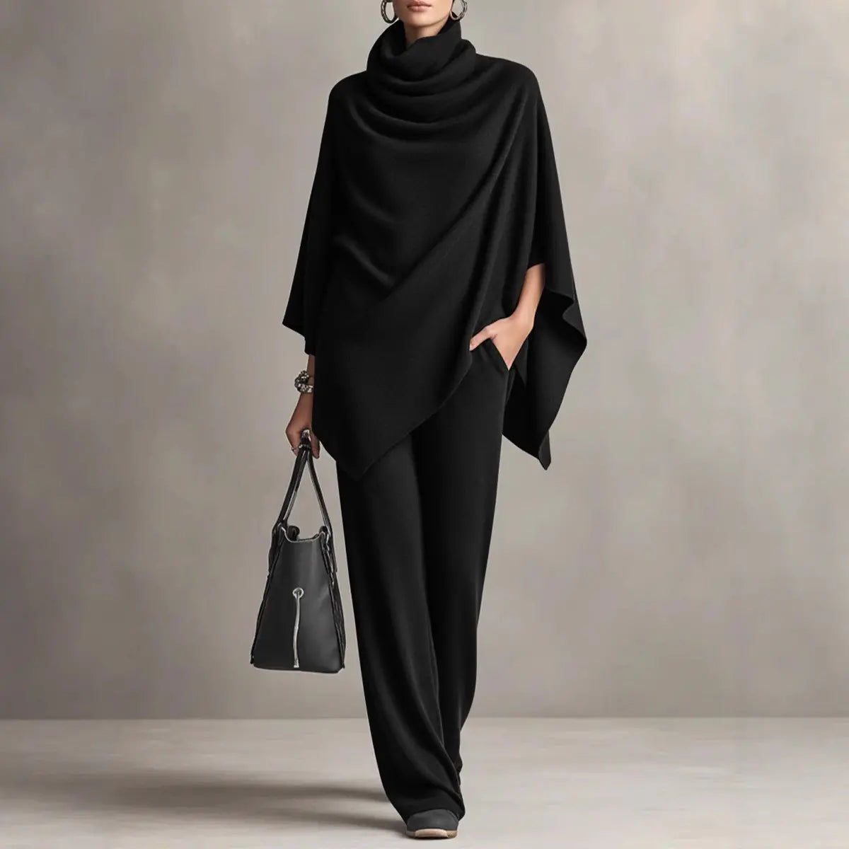 ❄️✨ Zestaw damski z imitacją zamszu — Ciepły, elegancki i prosty, idealny na zimowe stylizacje 💃🧥