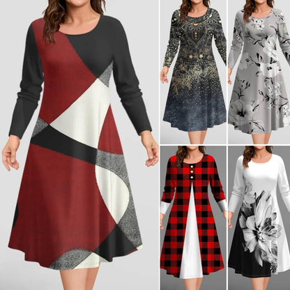 👗✨【Sosire nouă]】【S-4XL】 Rochie casual nouă de primăvară 2025 3914380