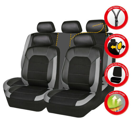 🚗🚗Univerzalni set mekih kožnih navlaka za autosjedalice ✅Plaćanje pouzećem