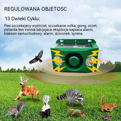 【✨Kup 1 i otrzymaj 1 gratis】🐅🐅Odstraszacz dzikich zwierząt ultradźwiękowy na zewnątrz