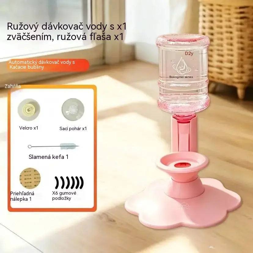🐾 Automatický dávkovač vody pre domáce zvieratá – samonapĺňanie pomocou gravitácie; miska na vodu pre psov a mačky