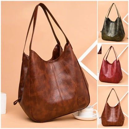 💖👜💖Nova mekana kožna torba za rame od prave kože, velikog kapaciteta, praktičnija