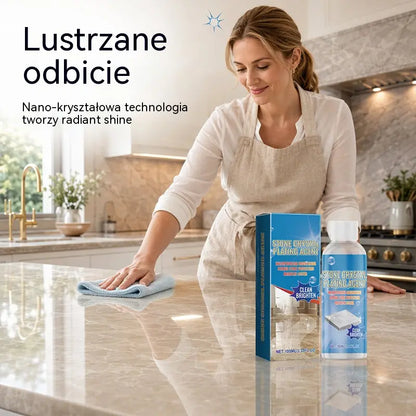 ✨ Środek do czyszczenia i polerowania marmuru – delikatnie czyści, podkreśla połysk, chroni uszczelniony kamień ✨