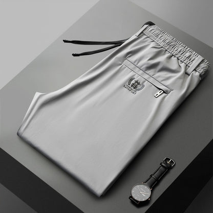 🔥Hit Sprzedaży 【Rabat 50%】👖 [40-115 kg] Nowe męskie spodnie z elastycznego jedwabiu na wiosnę i lato 2026