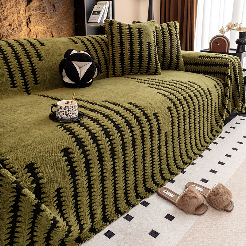 🛋️zľava 50% 🎉 Mäkký, protišmykový plyšový poťah na pohovku🍂【180*130 cm】