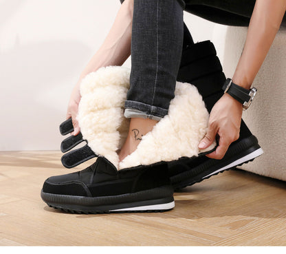 ⏳⏳ Zimske čizme, prikladne za toplo i hladno vrijeme, pamučna podstava, unisex visoke zimske čizme, prikladne za aktivnosti na otvorenom, zimska obuća