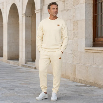 🔥【Jesienne nowości】Wygodny Męski Komplet Casual – Bluza z Długim Rękawem + Spodnie【Płatność przy odbiorze】