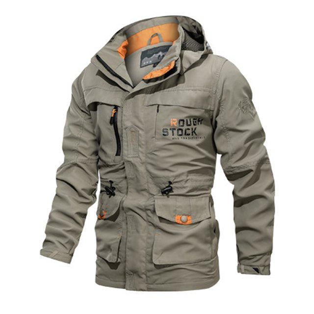 【M-4XL】2025 Bărbați Casual Hooded jacheta în aer liber