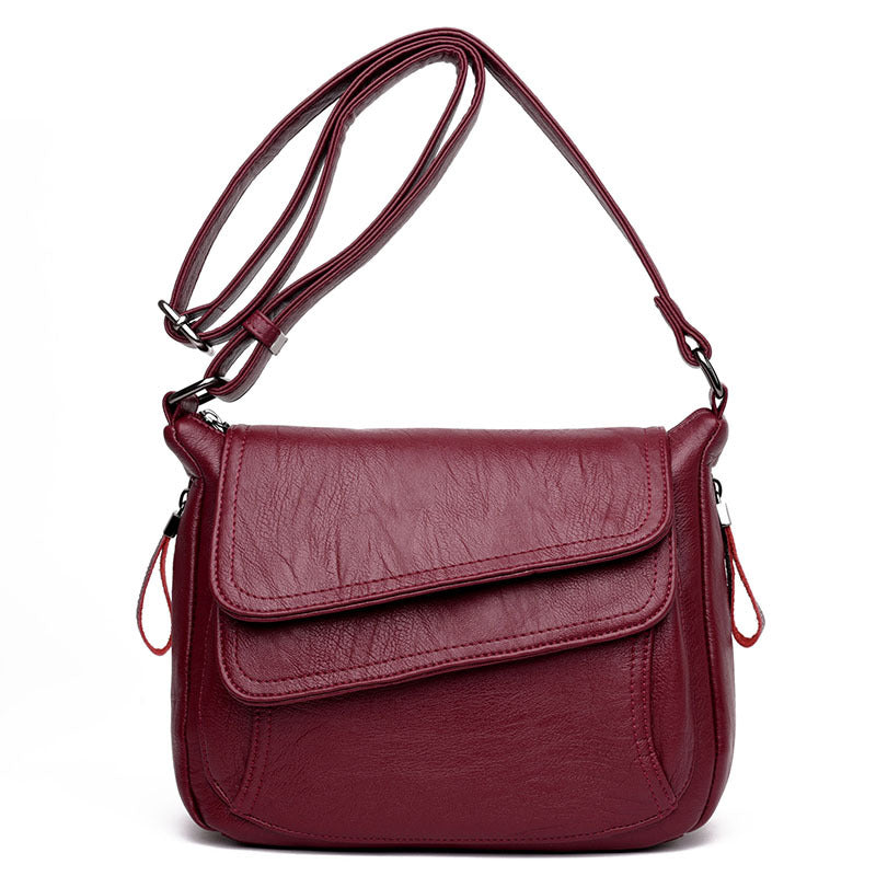 ⏳⏰Akcia čoskoro končí ✨👜 Štýlová taška cez rameno vyrobená z kvalitnej, mäkkej kože