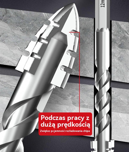 🔥Hit Sprzedaży 【Rabat 50%】🥇【3+4+5+6+8+10+12】Wiertło mimośrodowe 7. generacji z supertwardej stali wolframowej z ząbkowaną krawędzią