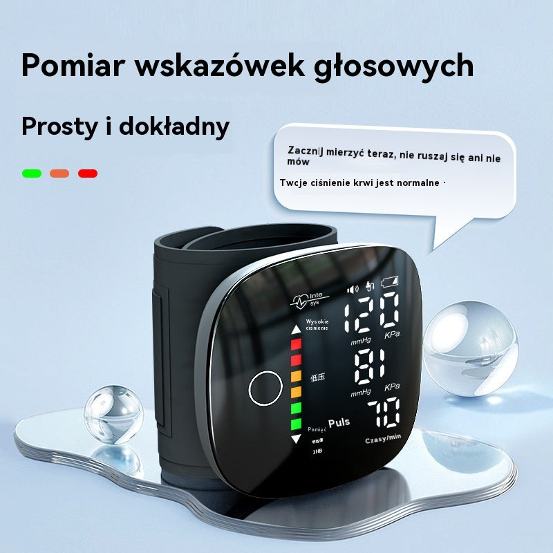 👴🩺【📊🔥50% zniżki】Ciśnieniomierz nadgarstkowy klasy medycznej, ładowalny, odpowiedni do użytku domowego przez osoby starsze.