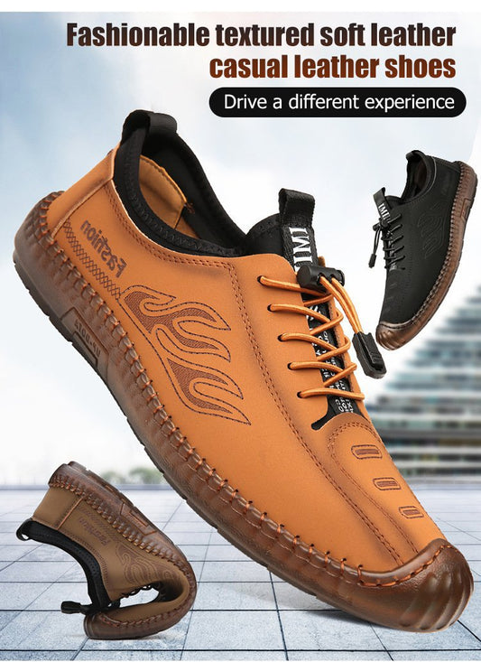 🔥popular👞【39-44】2024 new fashion soft-soled casual men's shoes--3658987