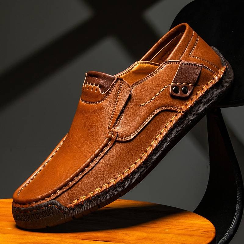 👞Promocja 50% taniej🔥【38-48】Ręcznie robione mokasyny skórzane ✅️Płatność przy odbiorze