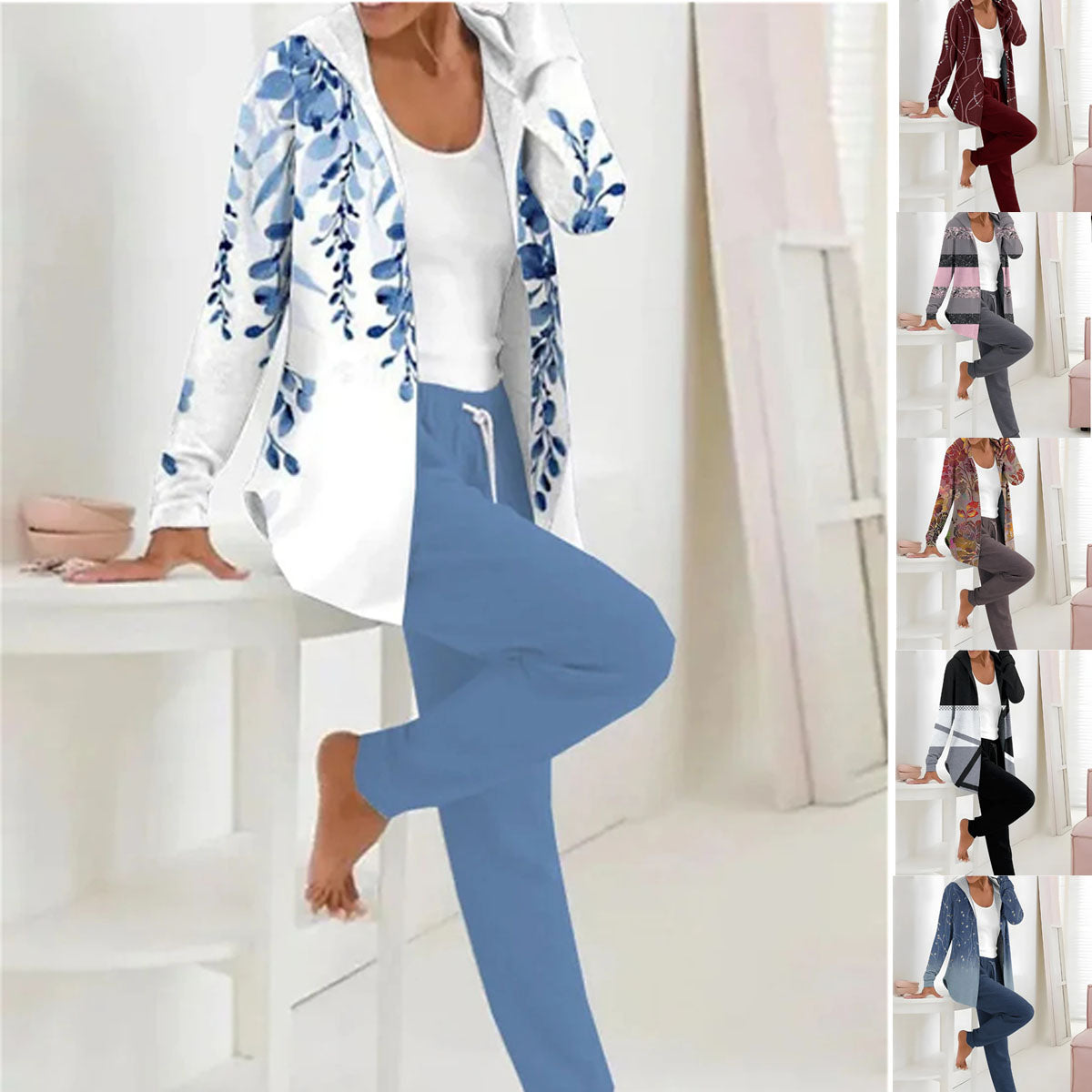 💃 50% OFF 💖 Nuevo conjunto de algodón sencillo para otoño e invierno 2025