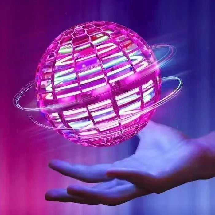 🔥Hit Sprzedaży 【Rabat 50%】🛸🪐🌀 Inteligentna indukcyjna obrotowa kula, magiczna latająca kula, wisząca kula, świecąca magia na czubkach palców
