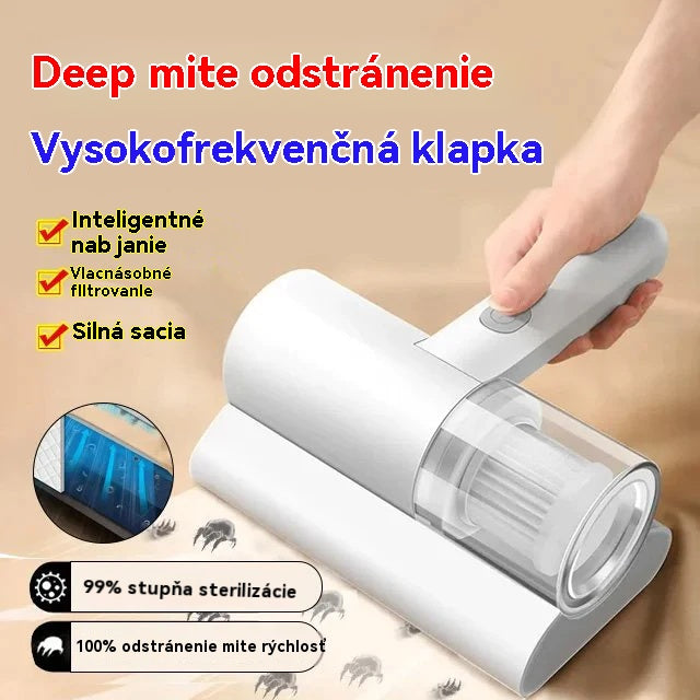 🔥Top hit【Zľava 50%】🔥2026 Dovážaný vysokofrekvenčný ručný vysávač, čistí a odstraňuje roztoče