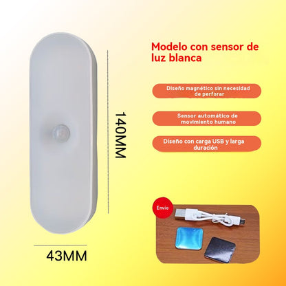 【Kupite 1 i dobijte 1 gratis】🏡💡Pametno LED svjetlo sa senzorom prisutnosti, jednostavno za punjenje i praktično.