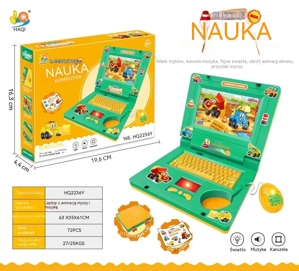 🎁 Komputer edukacyjny dla dzieci | Kreatywny prezent dla maluchów 💖
