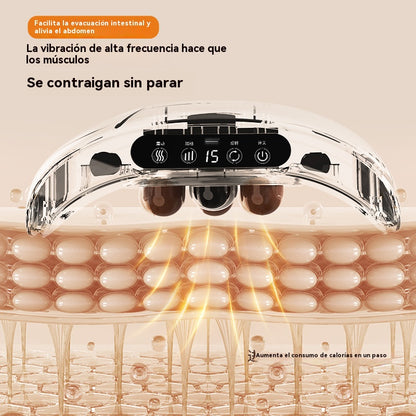 🔥Éxito de ventas 【Descuento del 50%】✨Máquina de masaje abdominal y quema de grasa. Ayuda a reducir la grasa de la cintura y el abdomen.