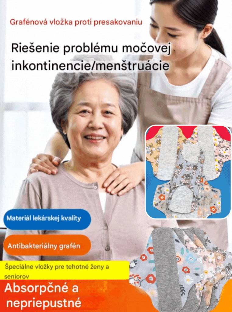 🔥🌈【Kúpte 5 a získajte 5 zadarmo】Umyvateľné antibakteriálne grafénové intímky zabraňujúce bočnému pretečeniu