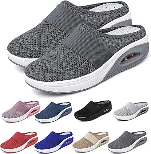 👡🛒【Nowość w obniżonej cenie】💖🎁【Rozmiary 35–43】Oddychające buty sportowe z siateczki (model 2026) z amortyzacją powietrzną i wysoką elastycznością – dla komfortowego chodzenia bez uczucia zmęczenia.