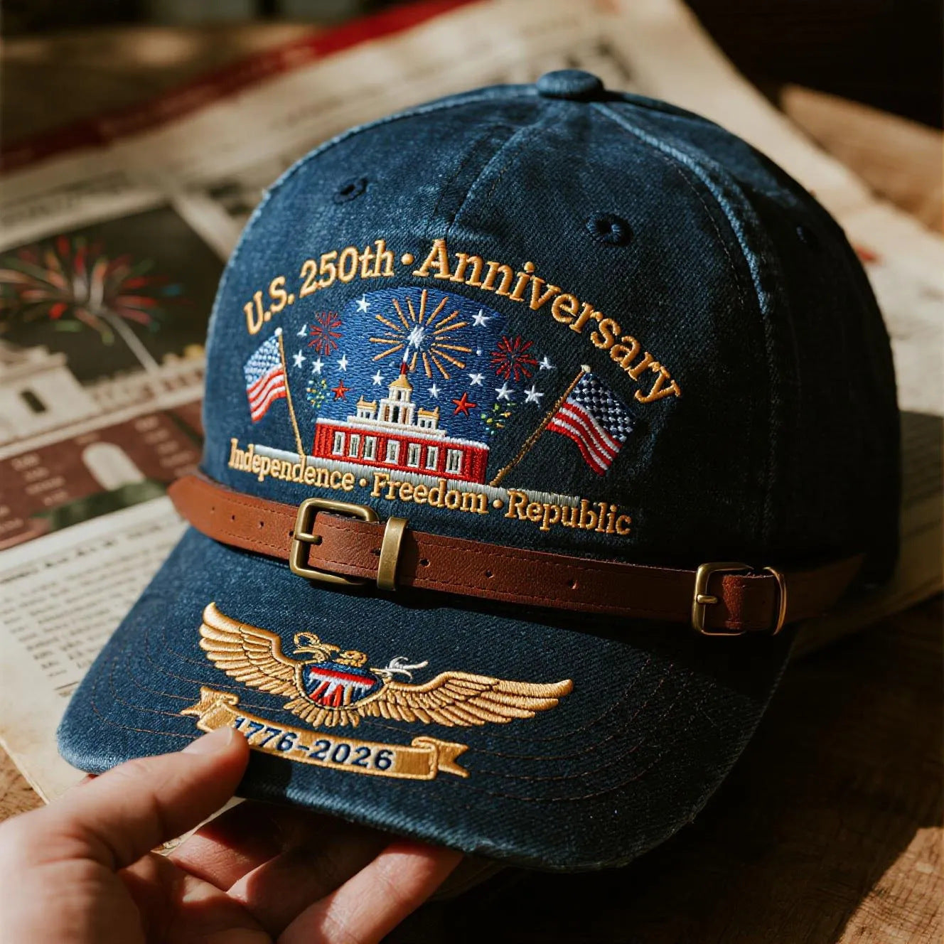 🔥【50% OFF】Gorra de béisbol bordada en 3D
