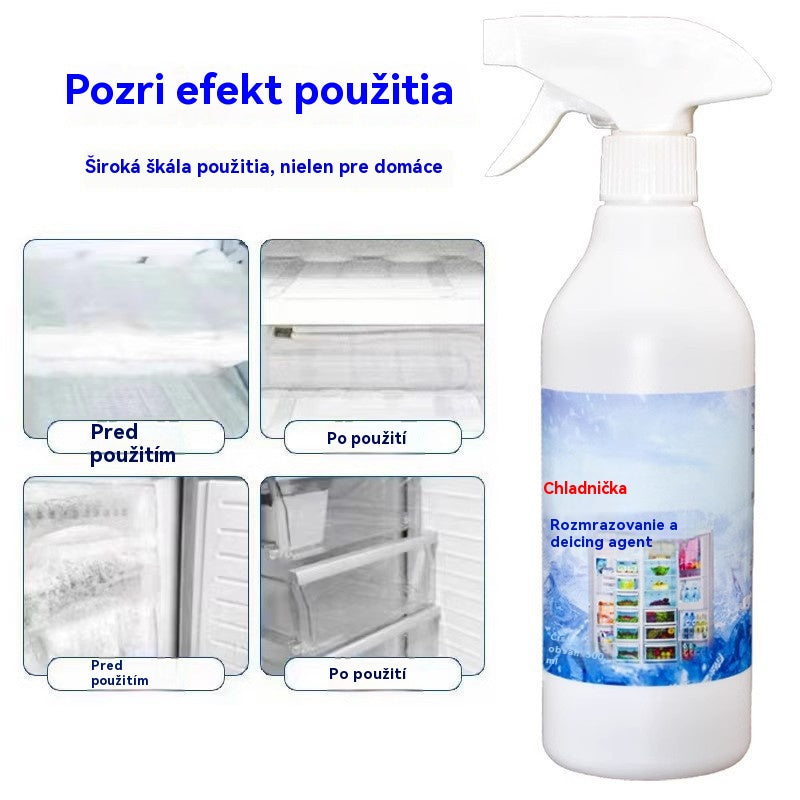 【Rodinný balíček je najlepšia ponuka】3 fľaše 29 eur- 🧊Rozmrazovací sprej do chladničky s mrazničkou