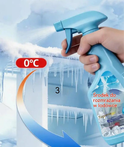 🔥🎖️【2 butelki za 119 zł】❄️Spray do rozmrażania i usuwania lodu z lodówki