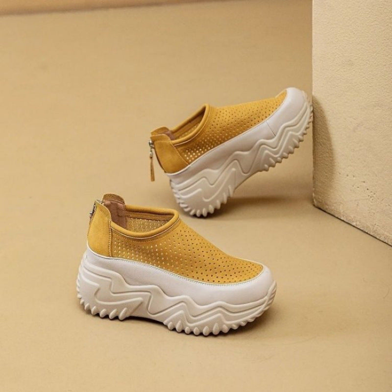 🔥【Vremenski ograničen popust】【35-40】🔥👡Mekani gumeni uložak, snažan odskok, ležerne radne cipele za žene.