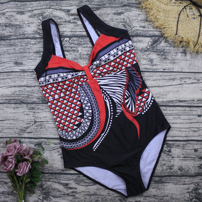 🩱🏊‍♀️【S-3XL】Sezónny výpredaj🏊‍♀️ Nové retro plavky 2026, vintage vzor, štýl bikiny