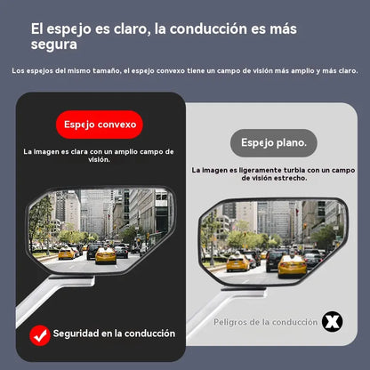 🏍️Espejo retrovisor HD ajustable para moto