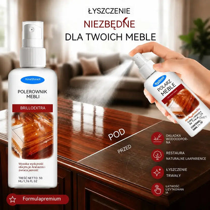 【Kup 1, odbierz 1 gratis】 🪑 ✨ preparat do polerowania mebli o wysokim połysku odświeża drewno i winyl w kilka sekund