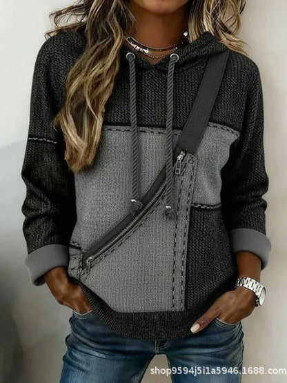 🔥🎀【S-5XL】Ženska majica dugih rukava s kapuljačom i printom