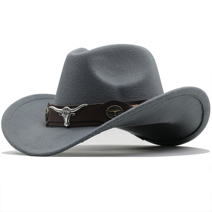 ☀️【50% reducere】Pălării de cowboy western pentru bărbați și femei, potrivite pentru călătorii în aer liber