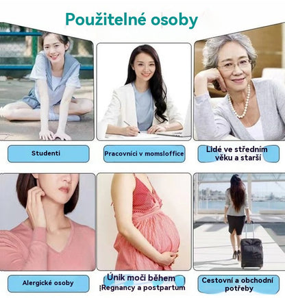 🔥🌈【5-dielna súprava】Umývateľné antibakteriálne grafénové slipové vložky zabraňujúce pretečeniu