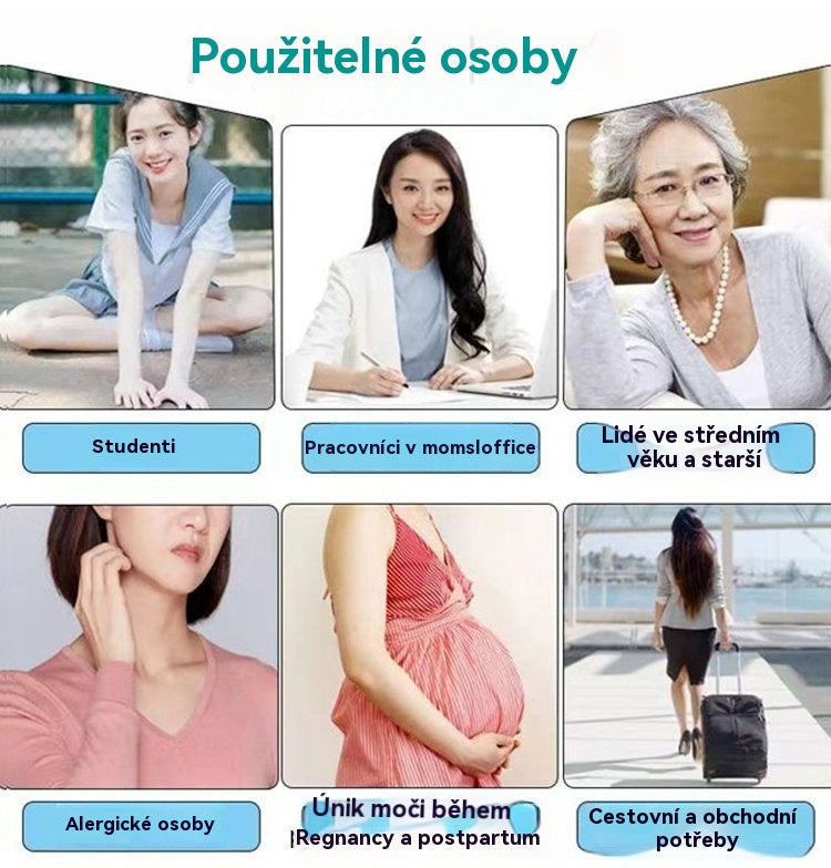 🔥🌈【Kúpte 5 a získajte 5 zadarmo】Umyvateľné antibakteriálne grafénové intímky zabraňujúce bočnému pretečeniu