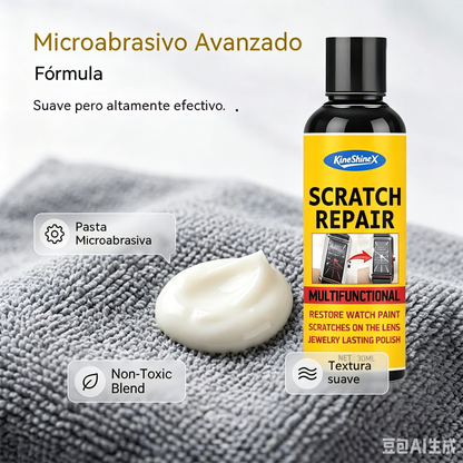 【200 ml + esponja】Compra uno y llévate otro gratis 29 euros✨🛡️Compuesto pulidor multifuncional para la reparación de arañazos