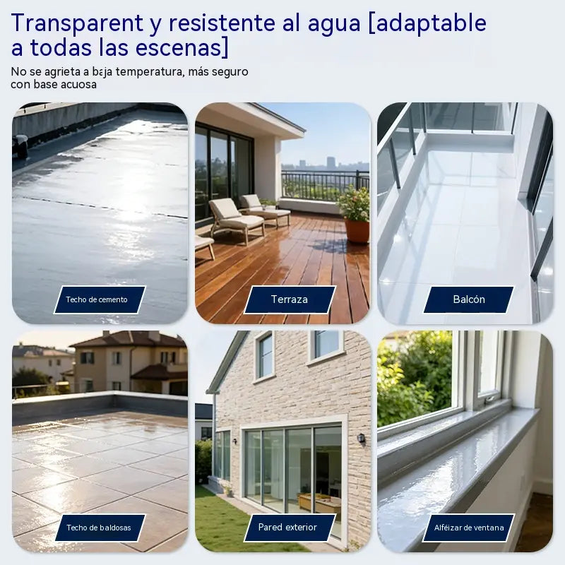 Sellador transparente e impermeable para cualquier superficie ⏰ Oferta limitada: ¡date prisa antes de que se agote! 🎁