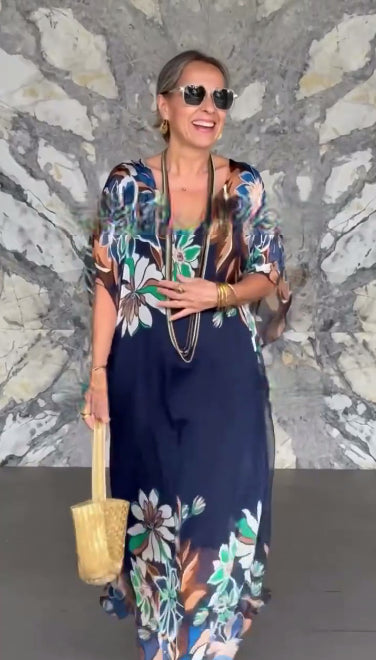 🔥💕【S-5XL】Rochie nouă, la modă, de înaltă calitate ✔Senzație confortabilă pe piele ✔Rochie versatilă ✔Potrivită pentru zi de zi