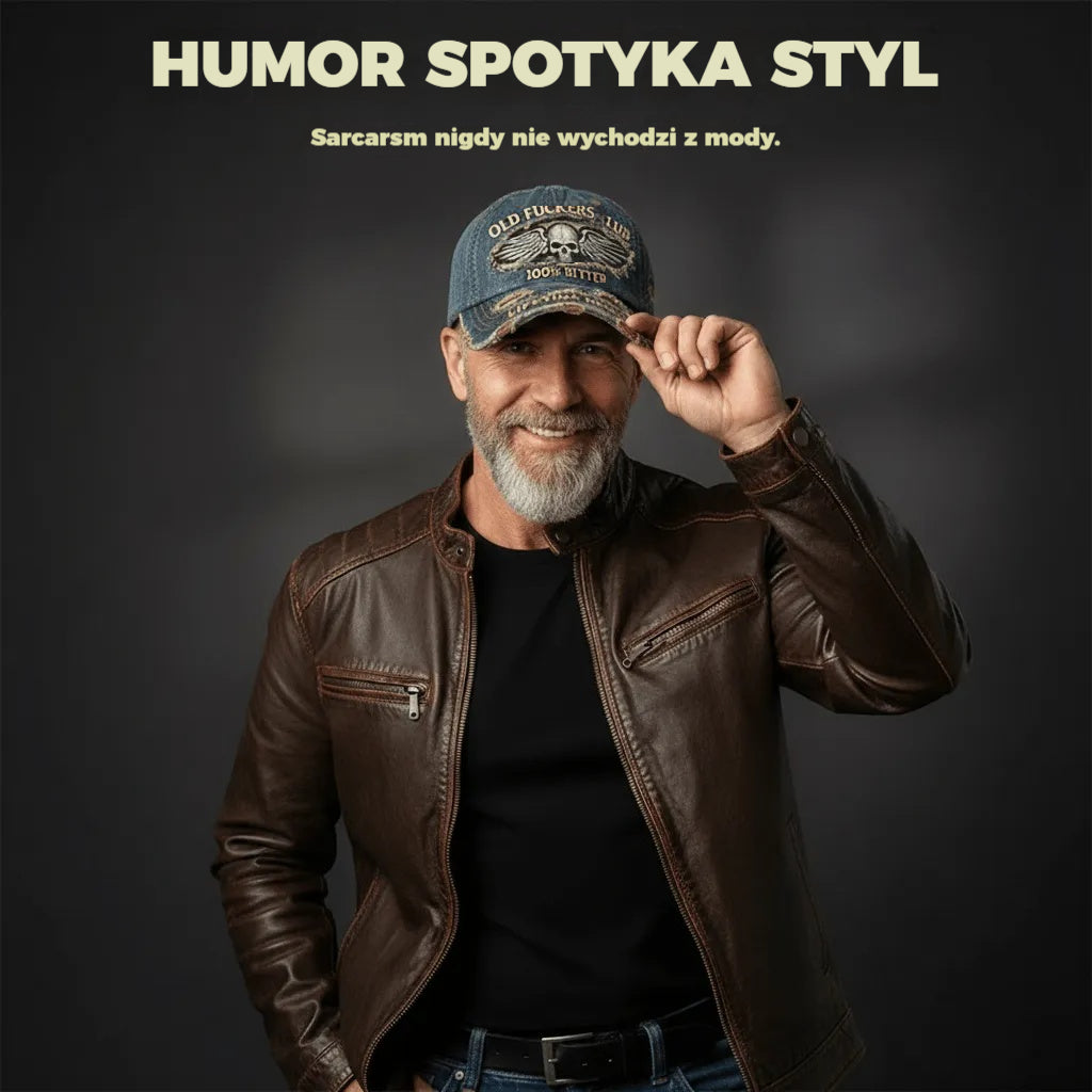 🧢 Klub Starych Chłopów – Retro czapka